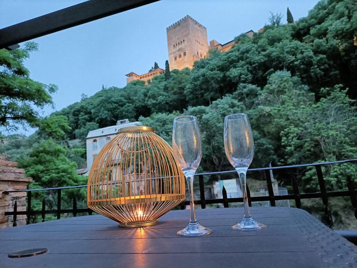 Appartement Casa Yamur Bajo La Alhambra à Grenade Extérieur photo